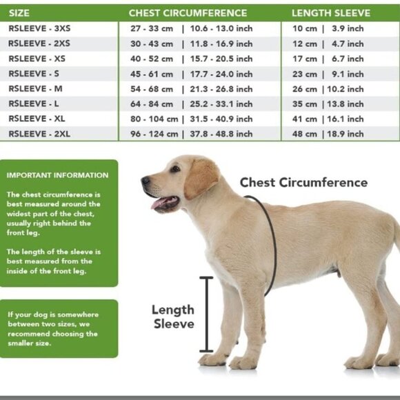 Suitical Recovery Sleeve Dog, Black/Medium - Picture 4 of 8